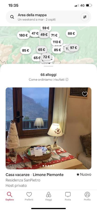 利莫内皮埃蒙特Residenza Sanpietro公寓 外观 照片
